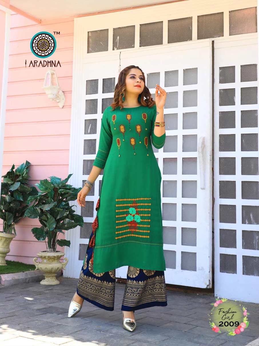 Fashion Girl Vol-2 Embroidery Print Kurti Set Fashion Girl Vol-2 Embroidery Print Kurti Set